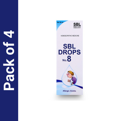 SBL No 8 Drops(4 x 30)