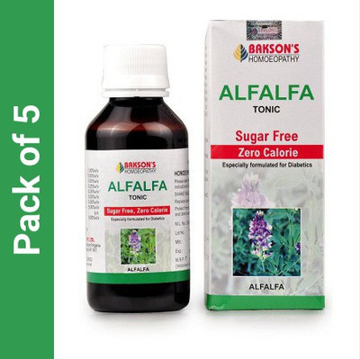 BAKSONS Alfalfa Tonic Sf Syrup(5 x 115)