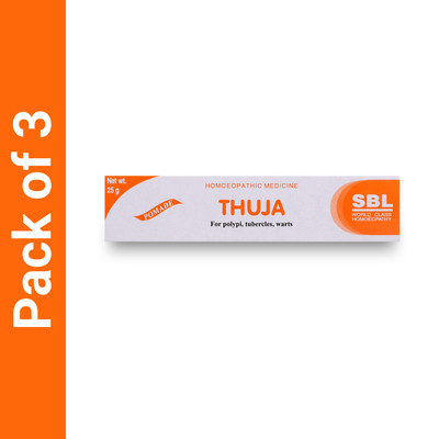 SBL Thuja Ointment(3 x 25)