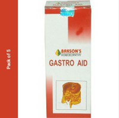 BAKSONS Gastro Aid Syrup(5 x 200)