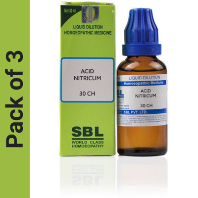 SBL Acidum Nitricum 30CH Liquid(3 x 30)