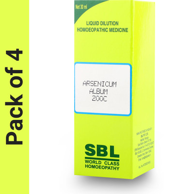 SBL Arsenicum Album 200C Liquid(4 x 30)