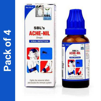SBL Ache - Nil Drops Liquid(4 x 30)