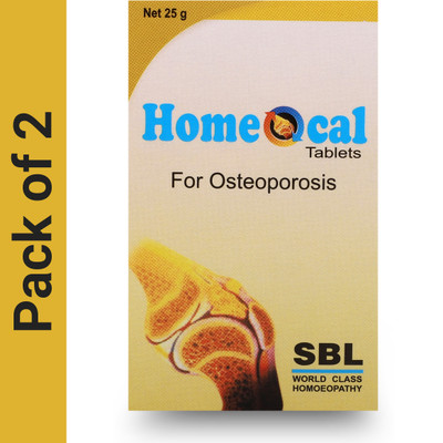 SBL Homeocal Tablets(2 x 25)