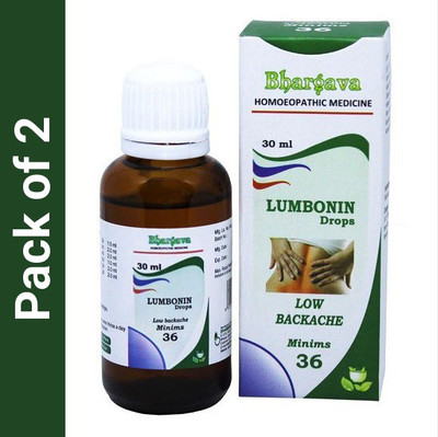 Bhargava Phytolab Minims 36 -Lumbonin Drops(2 x 30)