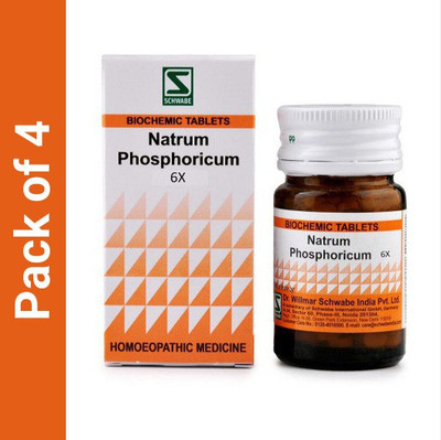 Dr.Willmar Schwabe India Natrum Phosphoricum 6X 6X Tablets(4 x 20)