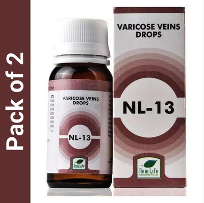 New Life Laboratories NL-13-Varicose Vein Drops(2 x 30)