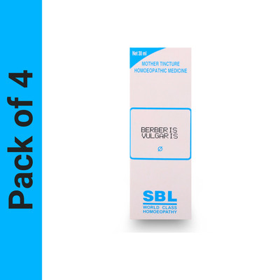 SBL Berberis Vulgaris Mother Tincture Liquid(4 x 30)