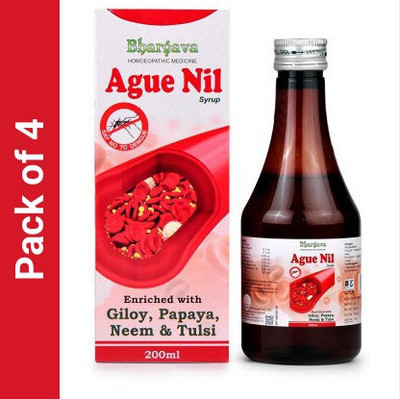 Bhargava Phytolab Ague Nil Syrup Syrup(4 x 200)
