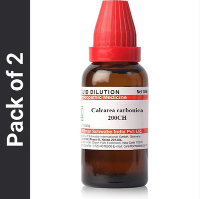 Dr.Willmar Schwabe India Calcarea Carbonica 200CH 200CH Liquid(2 x 30)