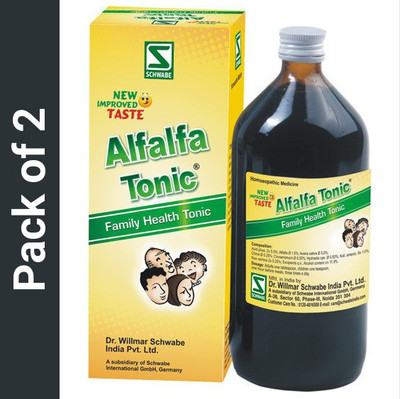 Dr.Willmar Schwabe India Alfalfa Tonic - General Syrup(2 x 500)
