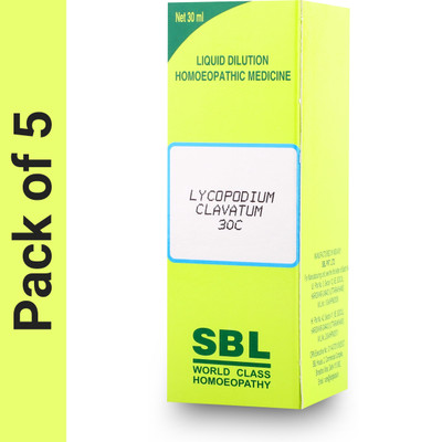SBL Lycopodium Clavatum 30C Liquid(5 x 30)