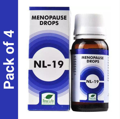 New Life Laboratories NL-19-Menopause Drops(4 x 30)