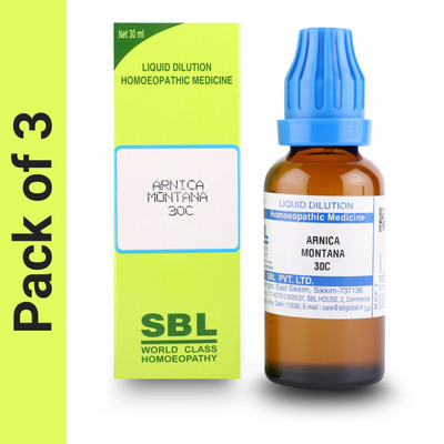 SBL Arnica Montana 30C Liquid(3 x 30)