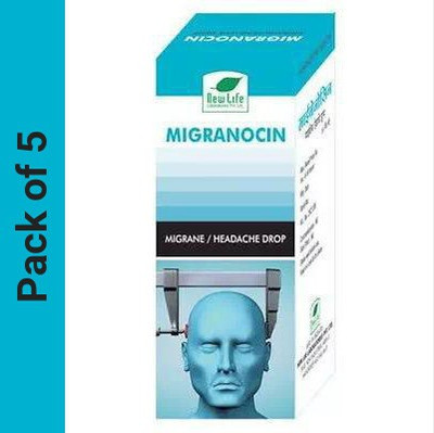 New Life Laboratories Migrainocin Drops(5 x 30)
