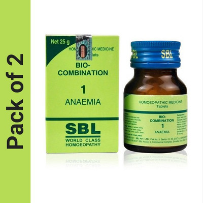 SBL Bio-Combination 01 Tablets(2 x 25)
