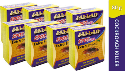 Jallad Anti Cockroach Gel powerful spot gel formula roach killer(8 x 10 ml)