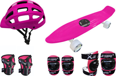 Jaspo Ride on penny board Pro Skateboard combo Skating Kit
