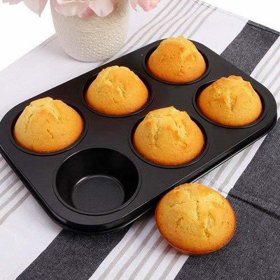smile4u Aluminium Tart/Pie Mould 6(Pack of 1)