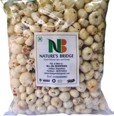 Nature's Bridge Phool Makhana / Makhana 100 gm / Gorgon Nut Puffed Kernels / Fox Nut / Lotus Seeds Pop Fox Nut(100 g)