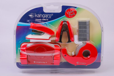 Kangaro Stationery  Office Set(Red)