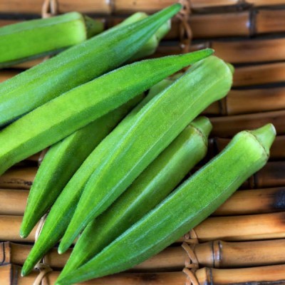 Farmonix Z2460_H_Ladies Finger/Bhindi/Okra Seeds Seed(300 per packet)