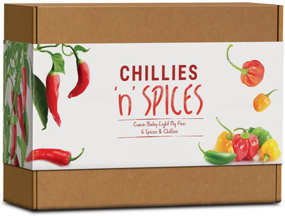 VibeX Chillies & Spices Growing Kit Seed(30 per packet)