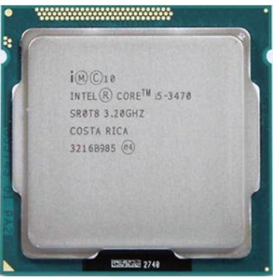 Intel CORE I5 3470 PROCESSOR ( 3RD GENERATION ) 3.2 GHz Upto 3.6 GHz LGA 1155 Socket 4 Cores 4 Threads 6 MB Smart Cache Desktop Processor(Silver)