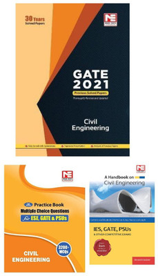 Made Easy Gate Civil Engineering Previous 30 Years Solved Papers, 3200+ MCQ And Hand Book Combo For Gate Ese 2021(Paperback, Made easy editorial board)