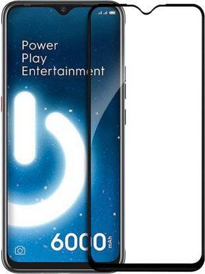 SecureSmarty Edge To Edge Tempered Glass for Tecno Spark Power 2(Pack of 1)