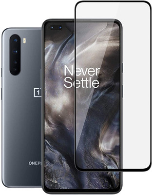 VDAT Edge To Edge Tempered Glass for OnePlus Nord(Pack of 1)