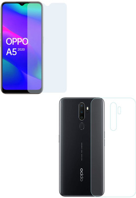 raxxy Front and Back Screen Guard for Oppo A5 2020(Pack of 2)