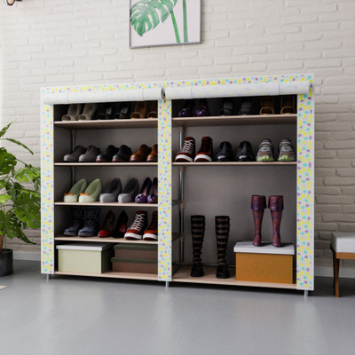 Flipkart Perfect Homes Studio Metal Collapsible Shoe Stand(8 Shelves)