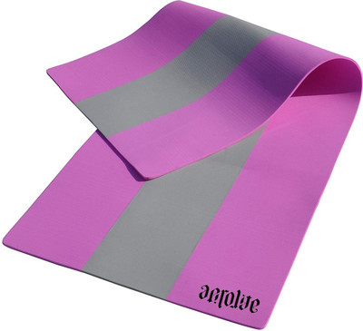 45% OFF on Aerolite Striped 28 X 72 Multicolor 8.5 mm Yoga Mat