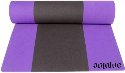 Aerolite Striped 28 X 78 Purple 10 mm Yoga Mat