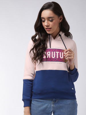 Modeve Full Sleeve Color Block Women Sweatshirt