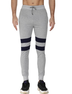 KIZAAR Solid Men Grey, Black Track Pants