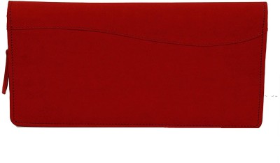 Sukeshcraft Cheque Book Holder For 50 Cheque Leaf/10 Cards/Currency/Passbook(Red)