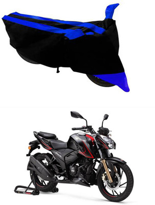 Ronish Two Wheeler Cover For Tvs Apache Rtr 160 4v Black Blue Best Price In India As On 21 April 10 Compare Prices Buy Ronish Two Wheeler Cover For Tvs