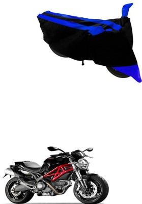 RONISH Waterproof Two Wheeler Cover for Ducati(Monster 796 S2R, Black, Blue)