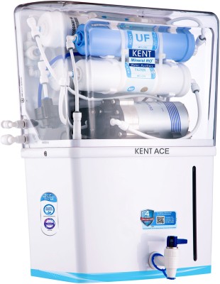 Kent Ace 8 L RO + UV + UF + TDS Water Purifier (White)