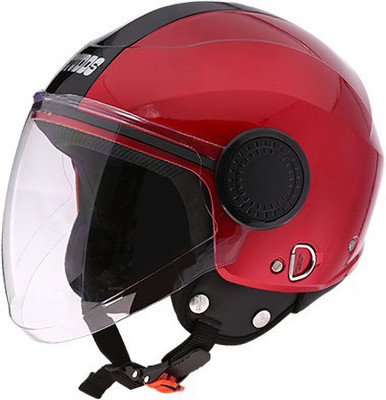 STUDDS Urban Open Face RED-XL Motorsports Helmet(Red)