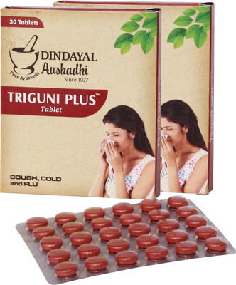 Dindayal Aushadhi Triguni Plus Tablet(Pack of 2, 60)