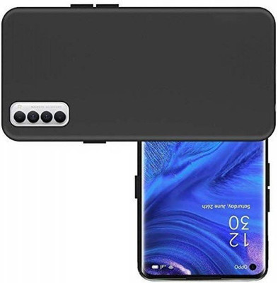 vizo Back Cover for OPPO Reno 4 Pro(Black, Shock Proof, Pack of: 1)