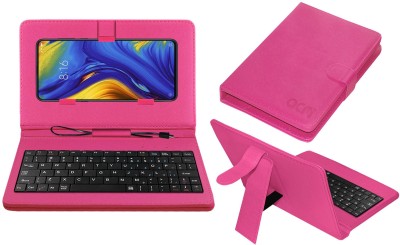 ACM Keyboard Case for Mi Mix 3 5G(Pink, Cases with Holder, Pack of: 1)