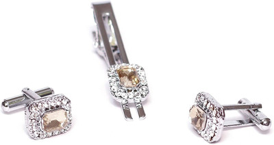AXLON Alloy Cufflink(Yellow, Silver)