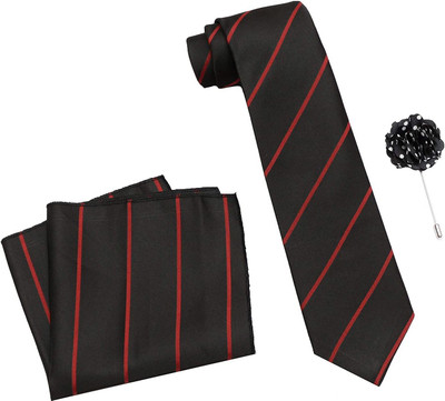 AXLON Satin Tie Pin Set(Red)