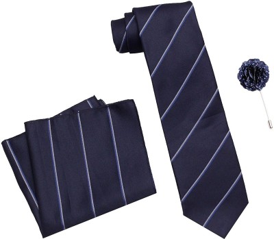 AXLON Satin Tie Pin Set(Blue)