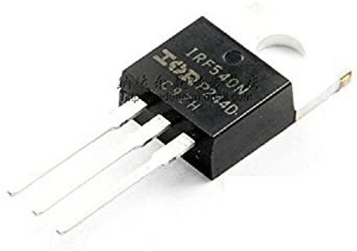 EMERGING TECHNOLOGIES 5 PCS IRF540 Power MOSFET N-Channel Electronic Components Electronic Hobby Kit