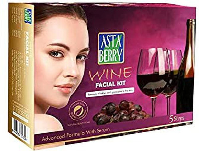ASTABERRY Wine Facial Kit Mini(52 g)